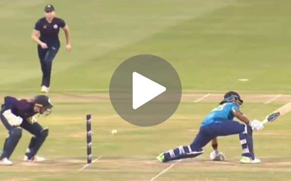 [Watch] Chamari Athapaththu Survives Lucky Escape As Bails Refuse to Fall Vs Scotland